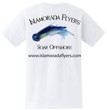 Load image into Gallery viewer, Islamorada Flyers Short Sleeve Pocket Tee